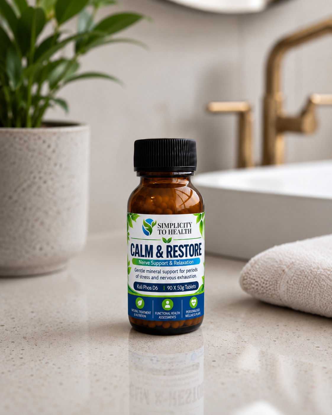 Calm & Restore Wellness Bottle